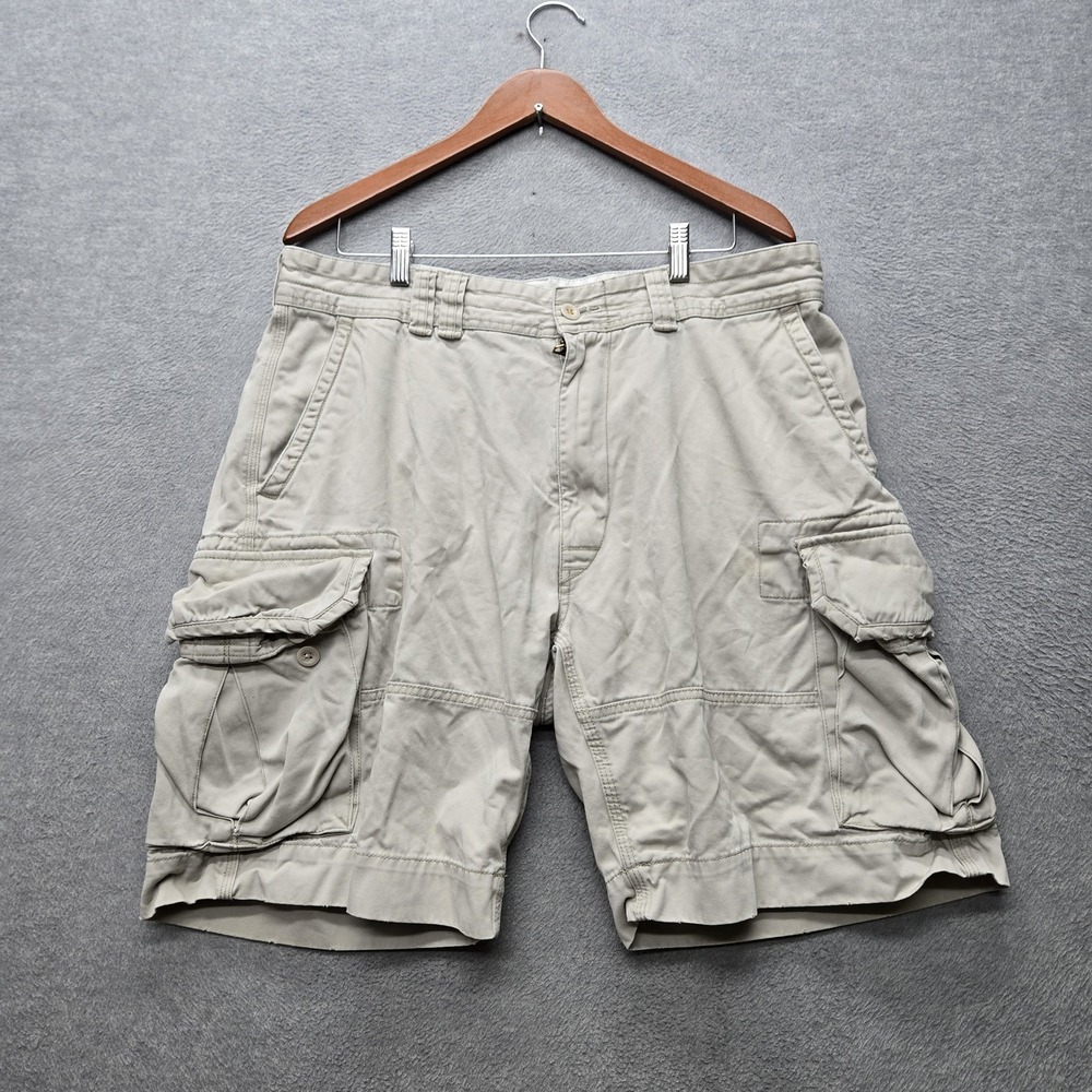 VINTAGE Polo‎ Ralph Lauren Men Shorts 36 Beige Cargo Twill Utility